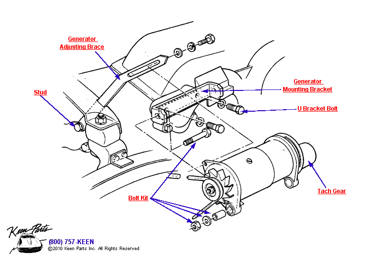 Generator Diagram for a 1953 Corvette