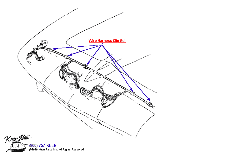 Headlight Wiring Diagram for a 1990 Corvette