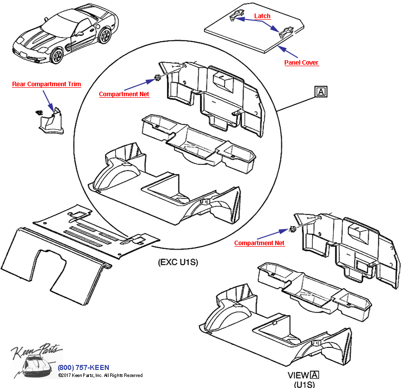  Diagram for a 2019 Corvette