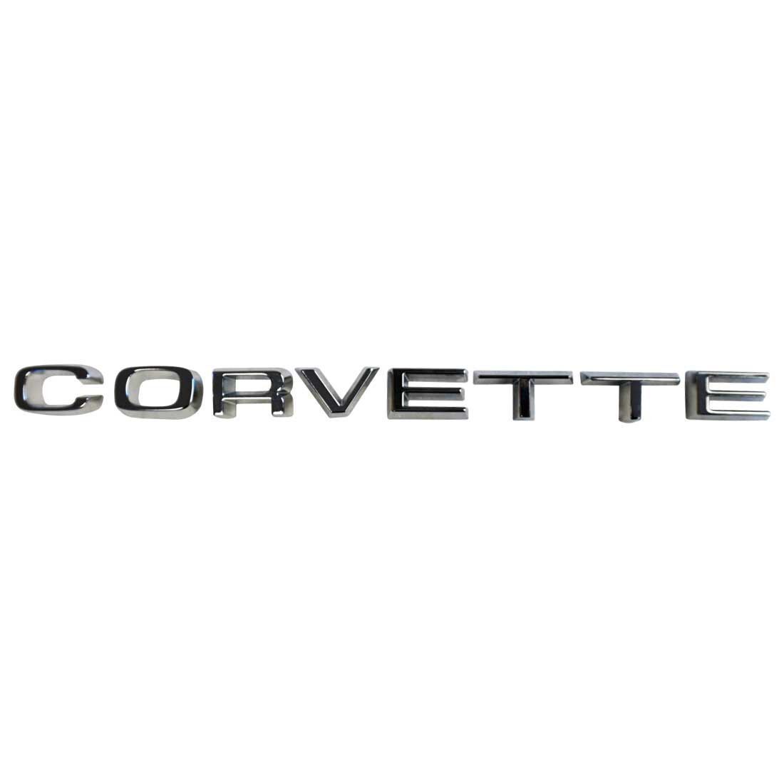 Corvette Rear Letter Set with Nuts